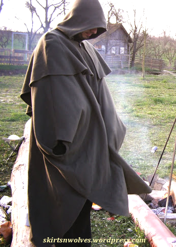 A good cloak is sometimes all you need - instant protection from elements. Also, smoke.