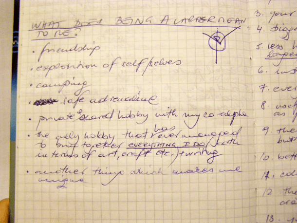 Larping blog management