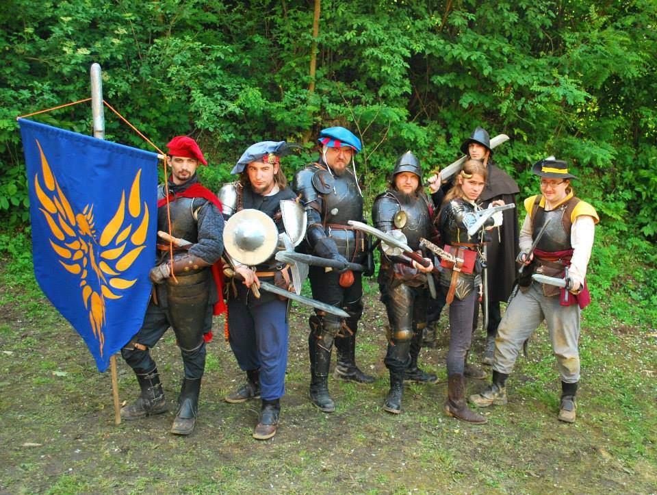 Photo by Martina Šestić, outfits and gear by assorted members of the Phoenix Brigade  and friends (Terra Nova, Croatia, 2013)