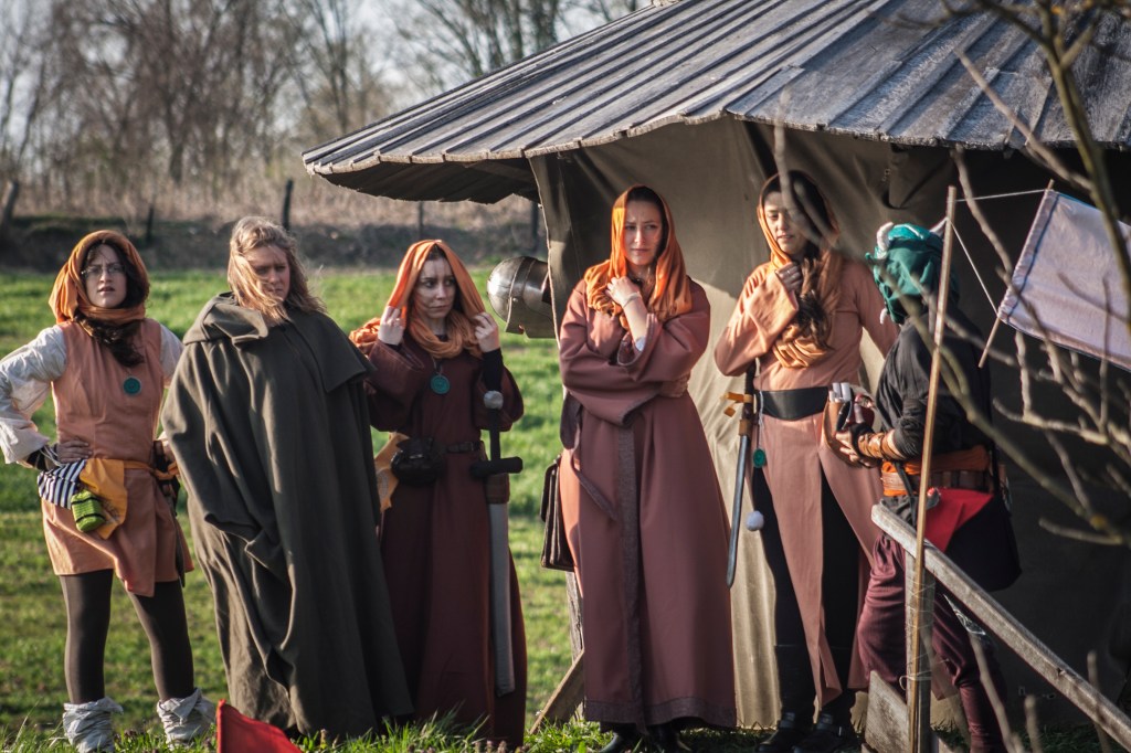 Photo by Višen Tadić, costumes by respected members of the Dibella priesthood ingame group (The Elder Scrolls Chronicles: Tradehouse, Croatia, 2014)